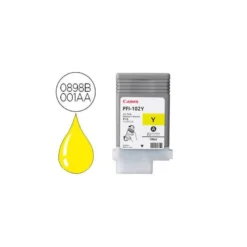 Cartucho Canon PFI-102M (0898B001AA) amarillo pigmentado