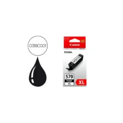 Cartucho Canon PGI-570PGBK XL color Negro 0318C001