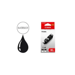 Cartucho Canon PGI-550XL Pixma negro 6431B001. 500 paginas