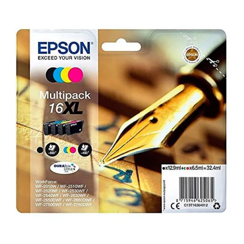 Cartucho Epson Ink-jet Multipack 16XL C13T16364010