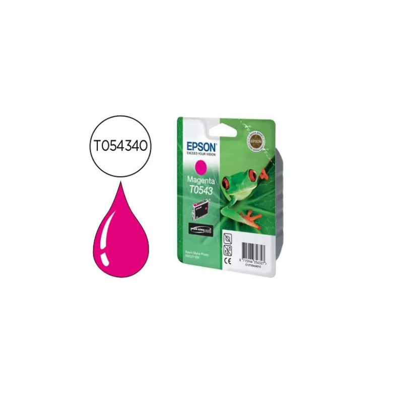 Cartucho Epson T0543 color magenta T054340