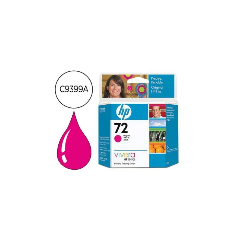 Cartucho HP 72 color magenta C9399A