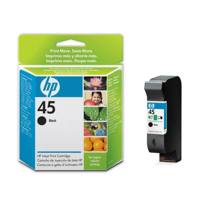 Cartucho HP 45 color Negro 51645AE