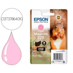 CARTUCHO INK-JET EPSON 378 COLOR CIAN CLARO C13T37864010