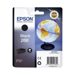CARTUCHO INK-JET EPSON 266 COLOR NEGRO C13T26614020