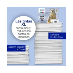 CARTUCHO INK-JET EPSON 26 COLOR NEGRO C13T26014012
