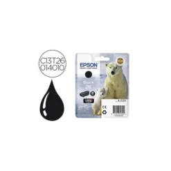 CARTUCHO INK-JET EPSON 26 COLOR NEGRO C13T26014012