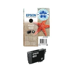 CARTUCHO INK-JET EPSON 603 COLOR NEGRO C13T03U14010