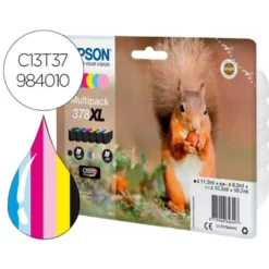 CARTUCHO INK-JET EPSON 378 XL MULTIPACK C13T37984010