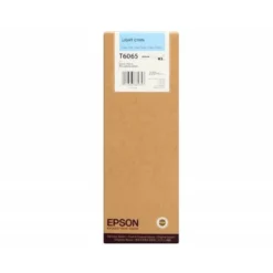 CARTUCHO INK-JET EPSON T6065 COLOR CIAN CLARO C13T606500