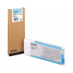 CARTUCHO INK-JET EPSON T6065 COLOR CIAN CLARO C13T606500