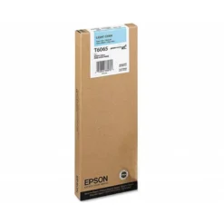 CARTUCHO INK-JET EPSON T6065 COLOR CIAN CLARO C13T606500
