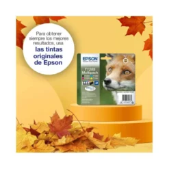 CARTUCHO INK-JET EPSON T1281 COLOR NEGRO C13T12814012