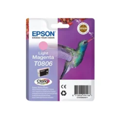 CARTUCHO INK-JET EPSON T0806 COLOR MAGENTA CLARO C13T08064011