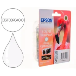 CARTUCHO INK-JET EPSON T0870 OPTIMIZADOR DE BRILLO C13T08704010