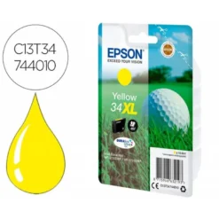 CARTUCHO INK-JET EPSON 34XL COLOR AMARILLO C13T34744010