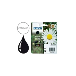 CARTUCHO INK-JET EPSON 18XL COLOR NEGRO C13T18114012
