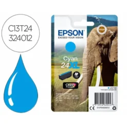 CARTUCHO INK-JET EPSON 24XL COLOR CIAN C13T24324012