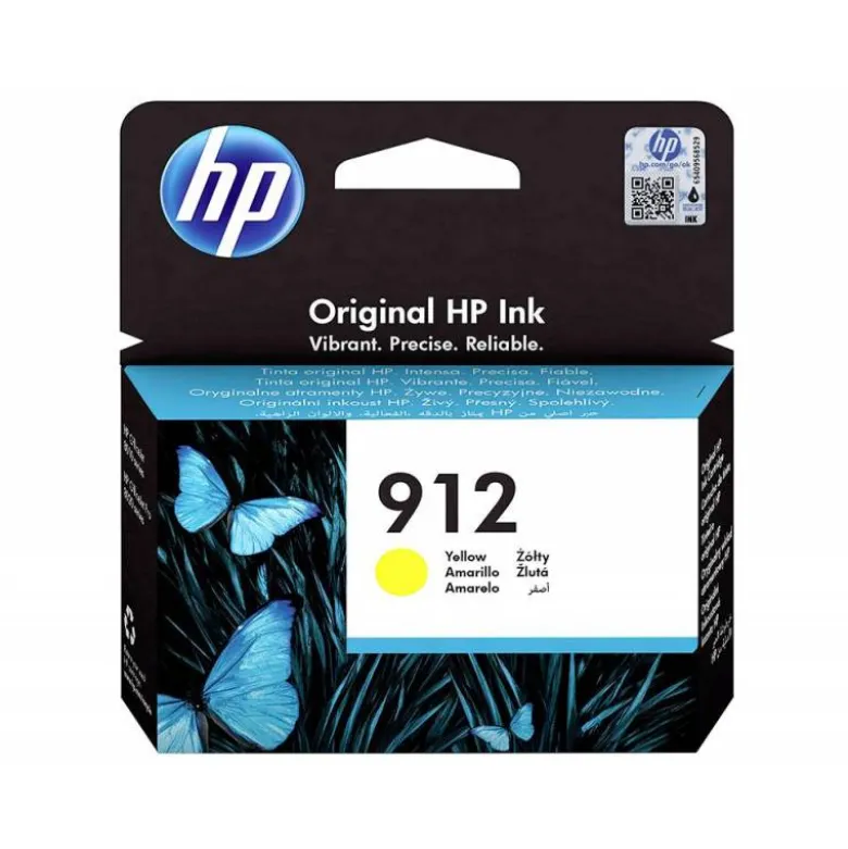 CARTUCHO INK-JET HP 912 COLOR AMARILLO 3YL79AE
