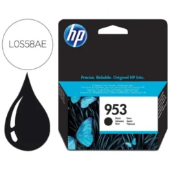 CARTUCHO INK-JET HP 953 COLOR NEGRO L0S58AE