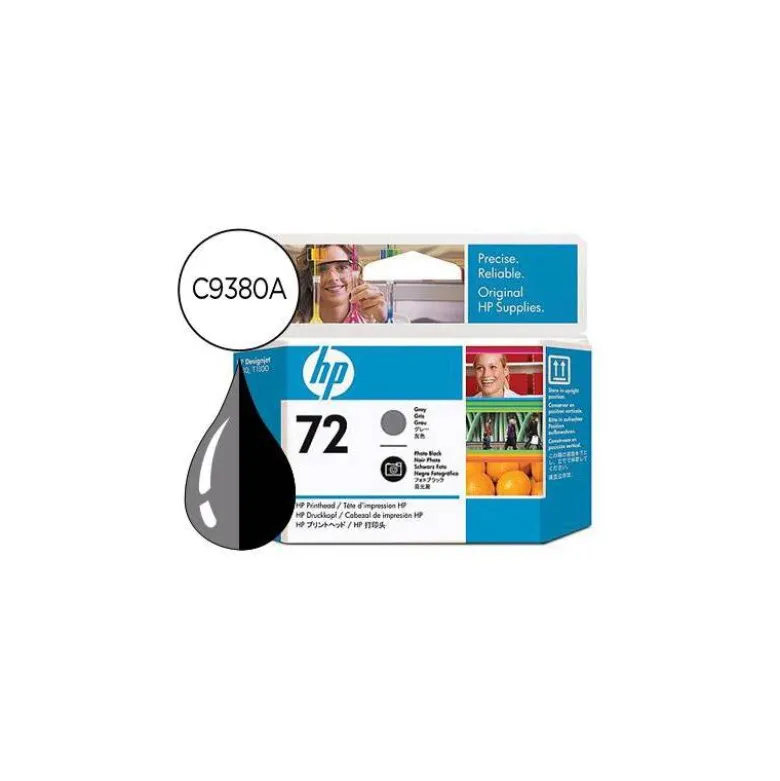 CARTUCHO INK-JET HP 72 COLOR GRIS Y NEGRO C9380A