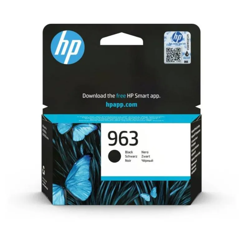 CARTUCHO INK-JET HP 963 COLOR NEGRO 3JA26AE