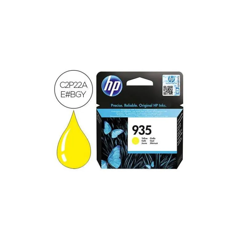 CARTUCHO INK-JET HP 935 COLOR AMARILLO C2P22AE
