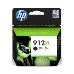 CARTUCHO INK-JET HP 912 XL COLOR NEGRO 3YL84AE