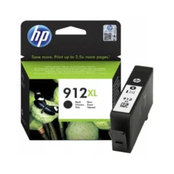 CARTUCHO INK-JET HP 912 XL COLOR NEGRO 3YL84AE
