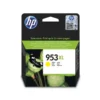 CARTUCHO INK-JET HP 953XL COLOR AMARILLO F6U18AE