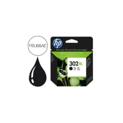 CARTUCHO INK-JET HP 302XL COLOR NEGRO F6U68AE