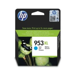 CARTUCHO INK-JET HP 953XL COLOR CIAN F6U16AE