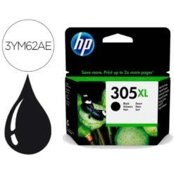 CARTUCHO INK-JET HP 305XL COLOR NEGRO 3YM62AE