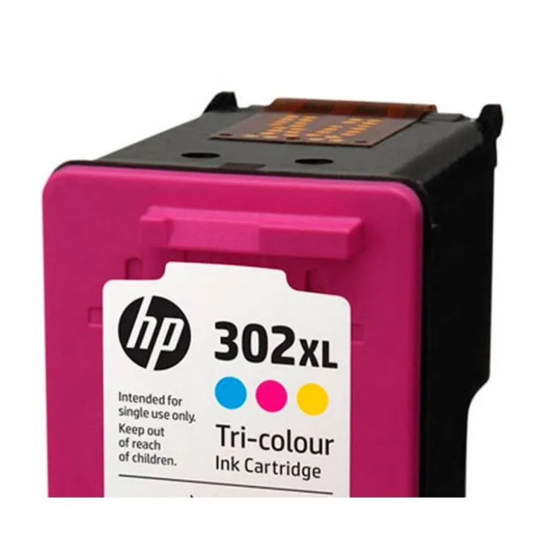 CARTUCHO INK-JET HP 302XL TRICOLOR F6U67AE