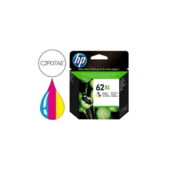 CARTUCHO INK-JET HP 62XL TRICOLOR C2P07AE