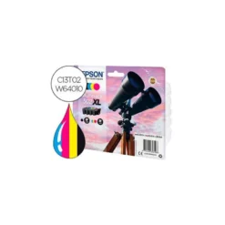 CARTUCHOS INK-JET EPSON 502 XL MULTIPACK C13T02W64010