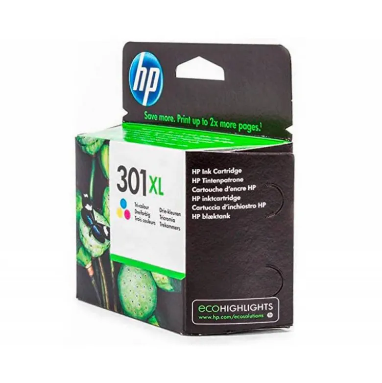 CARTUCHOS INK-JET HP 301XL TRICOLOR CH564EE