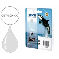 CARTUHCO INK-JET EPSON T7609 COLOR GRIS C13T76094010