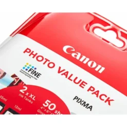 CARTUHOS CANON PHOTO VALUE 8286B006 PACK NEGRO/ AMARILLO/ CIAN Y MAGENTA