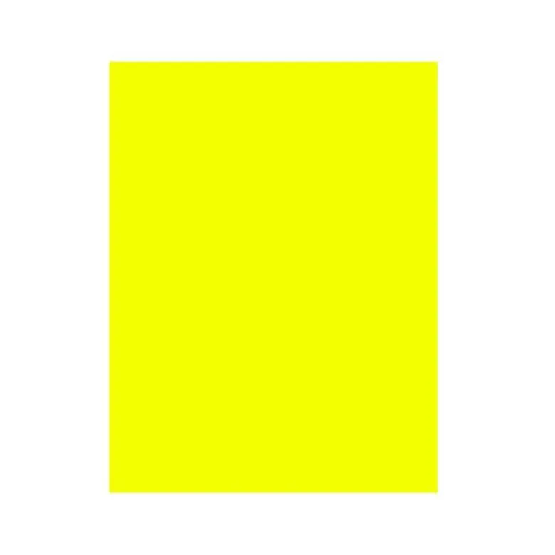 Cartulina color amarillo fluorescente Sadipal 230 gramos