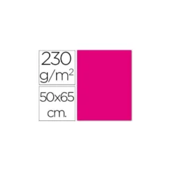 Cartulina color magenta fluorescente Sadipal