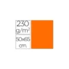 Cartulina color naranja fluorescente Sadipal
