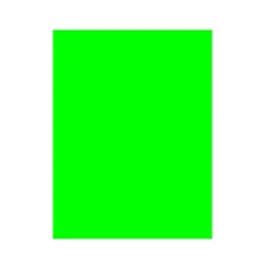 Cartulina color verde fluorescente Sadipal