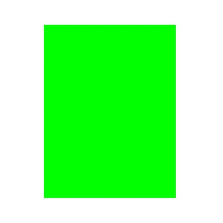Cartulina color verde fluorescente Sadipal
