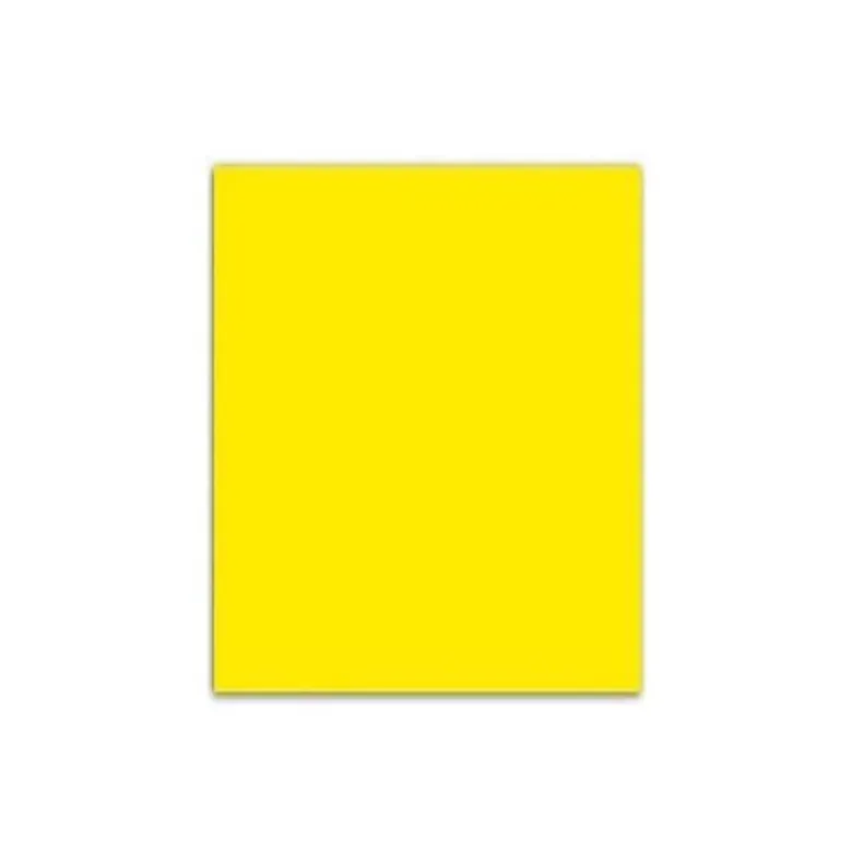 Cartulina Guarro amarillo canario 500 x 650 mm de 185 gm2