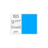 Cartulina Guarro azul maldivas 500 x 650 mm de 185 g/m2