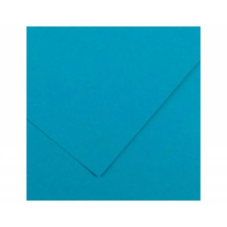 Cartulina Guarro azul maldivas 500 x 650 mm de 185 g/m2