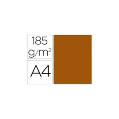 Cartulina Guarro din A4 cuero 185 gr paquete 50 hojas