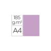 Cartulina Guarro din A4 lila 185 gr paquete 50 hojas