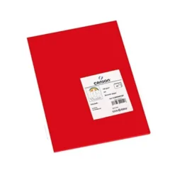 Cartulina Guarro din a4 rojo 185 gr paquete 50 hojas